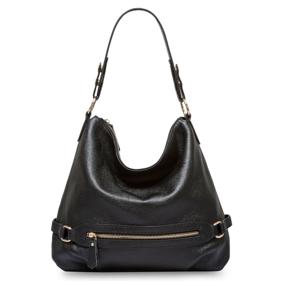 Premium Genuine Leather Hobo Bag – Vibe Handbags